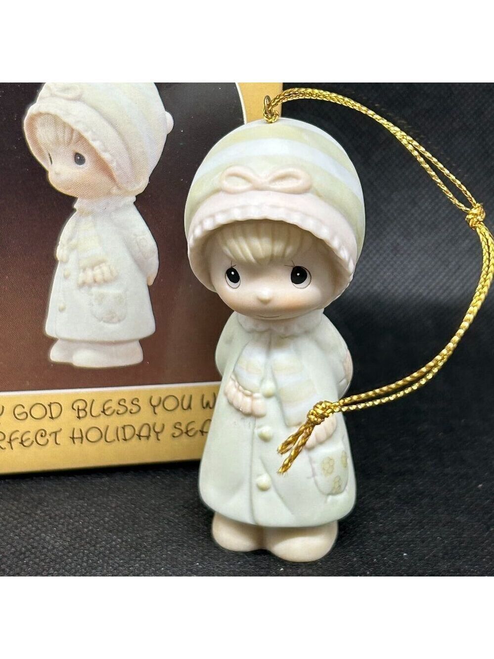 Precious Moments "May God Bless You With A Perfect Holiday Season"" Ornament